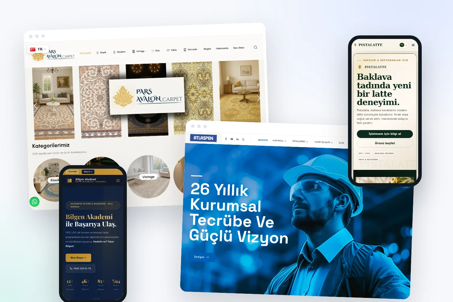 Turgutlu'da web tasarım: kurumsal site ve e-ticaret