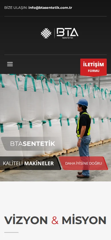 BTA Sentetik · Mobile screenshot